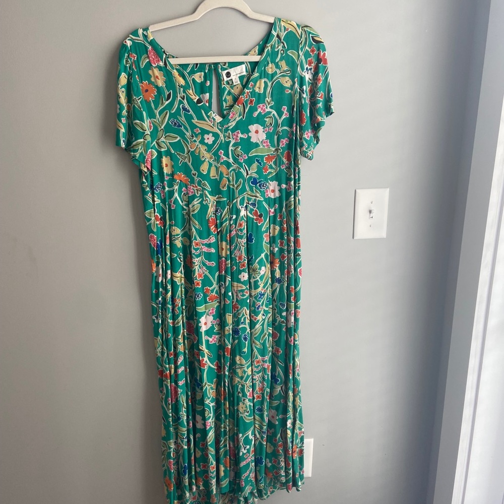 Floral Anthropologie Jumpsuit